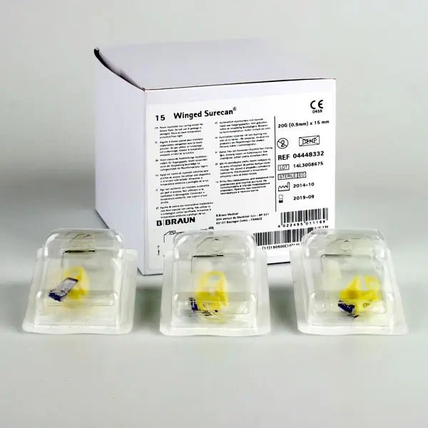 Surecan Portkanüle mit Fixationsflügeln - 19 G - B.Braun